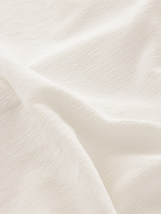 Linen Velvet Fabric – White (LIN01)