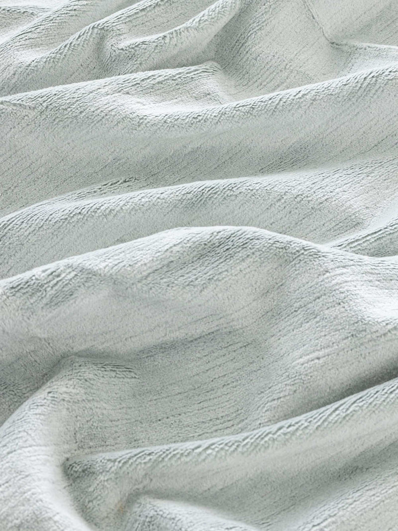 Linen Velvet Fabric – Pale Blue (LIN05)