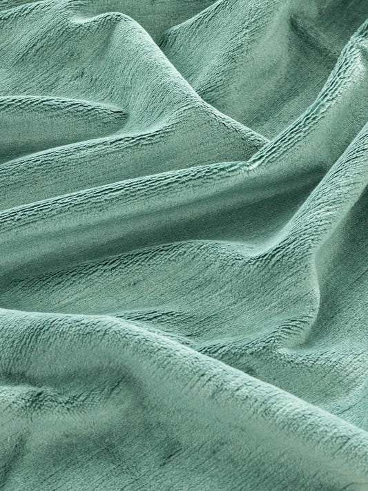 Fabric Sample - Linen Velvet – Jade (SFSLIN06)