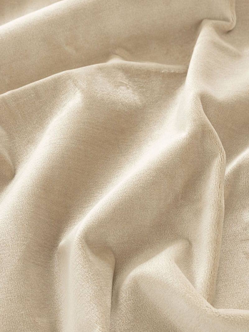 Fabric Sample - Silk Velvet – Pewter (SFSSVEL03)