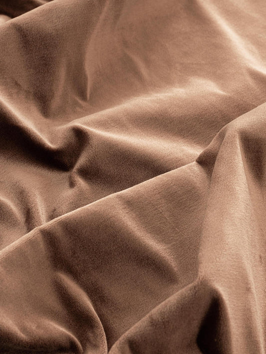 Fabric Sample - Silk Velvet – Rosewood (SFSSVEL06)
