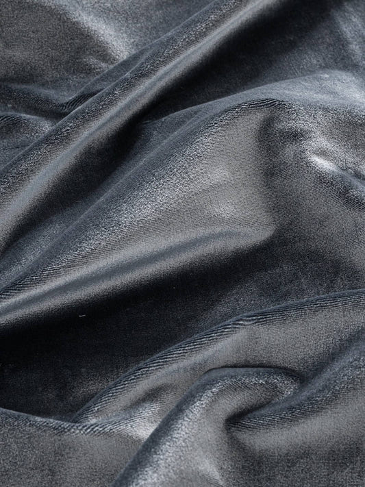 Fabric Sample - Silk Velvet – Sapphire (SFSSVEL07)