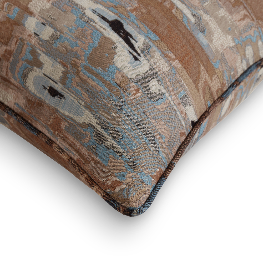 Cascade Cushion - Clay, Self Piped (CC0026)