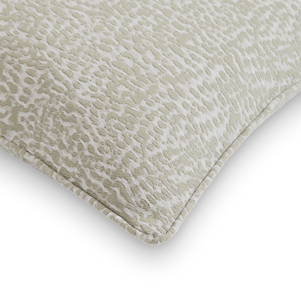 Coral Cushion - Seafoam, Self Piped (CC0029)