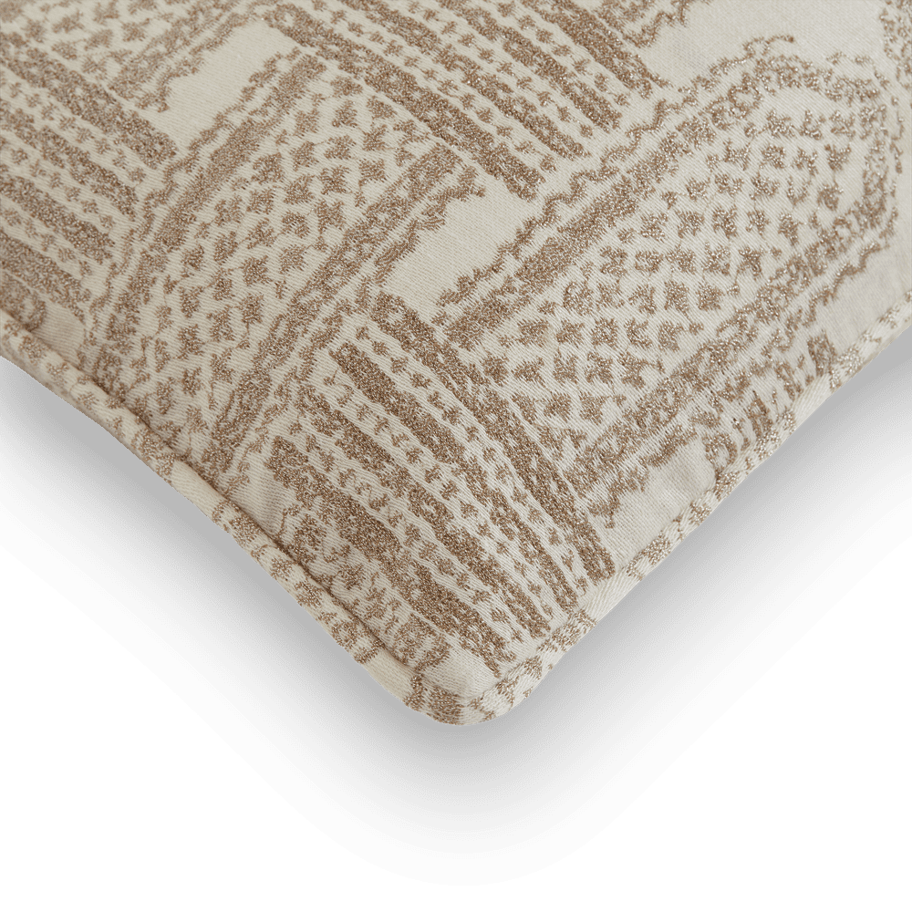 Frame Cushion - Rose Gold, Self Piped (CO3732)