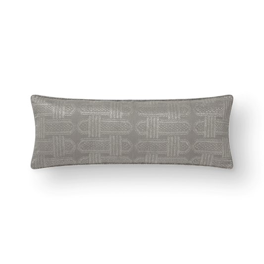 Frame Cushion - Silver, Self Piped (CO3734)