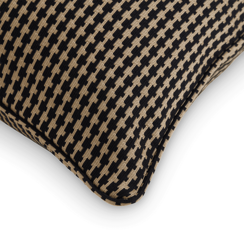 Lock Cushion - Bronze, Self Piped (CC0037)
