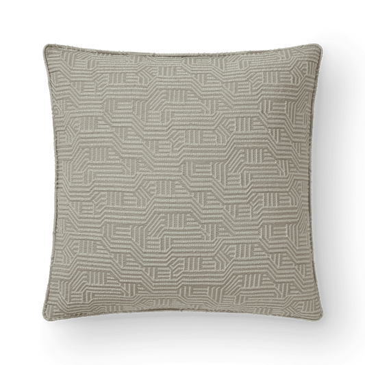 Maze Cushion - Delft, Self Piped (CC0040)