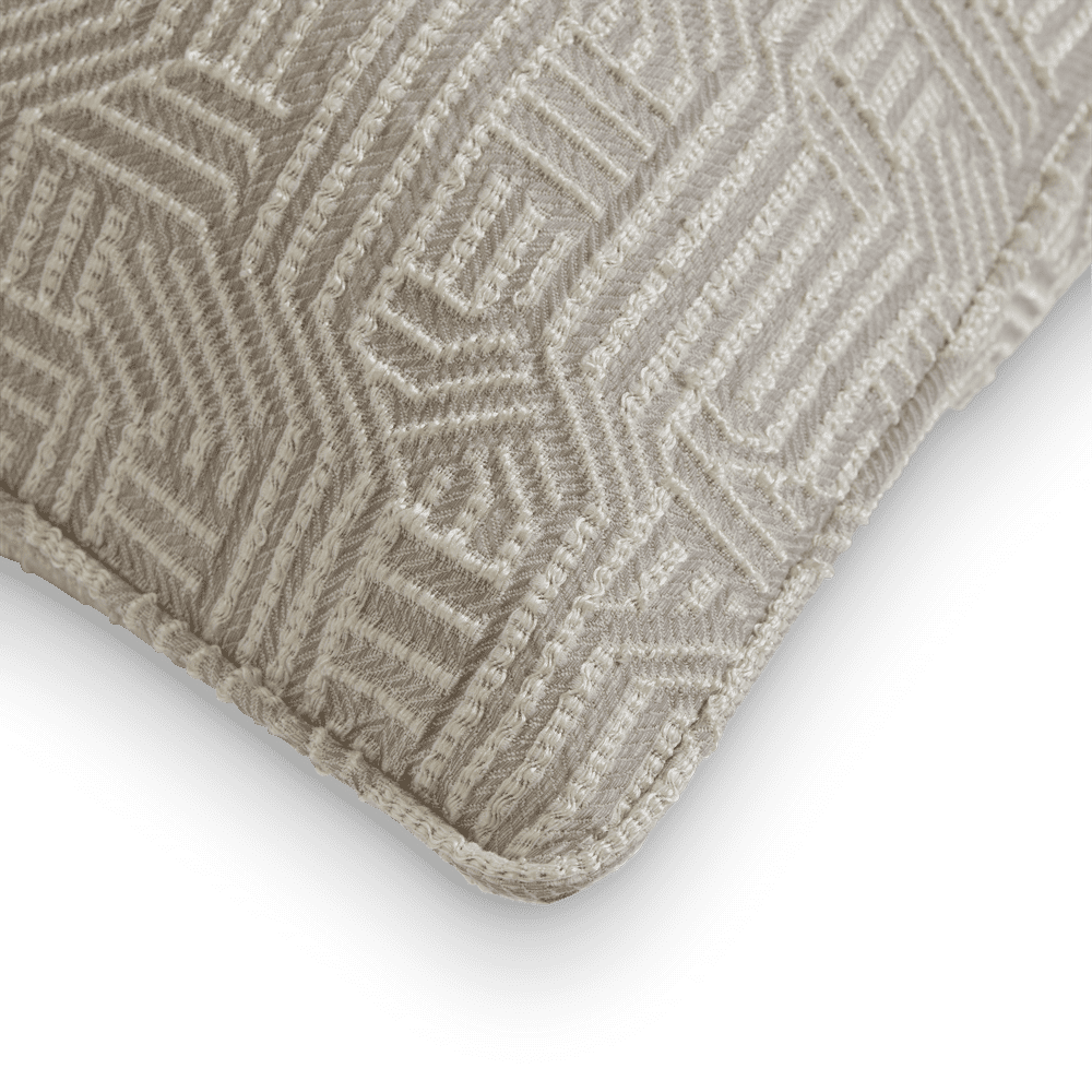 Maze Cushion - Delft, Self Piped (CC0040)