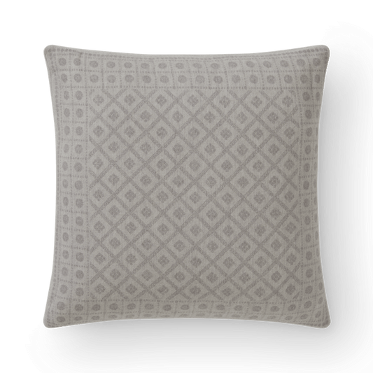 Olivia Cushion - Grey, Knife Edge (CO3476)