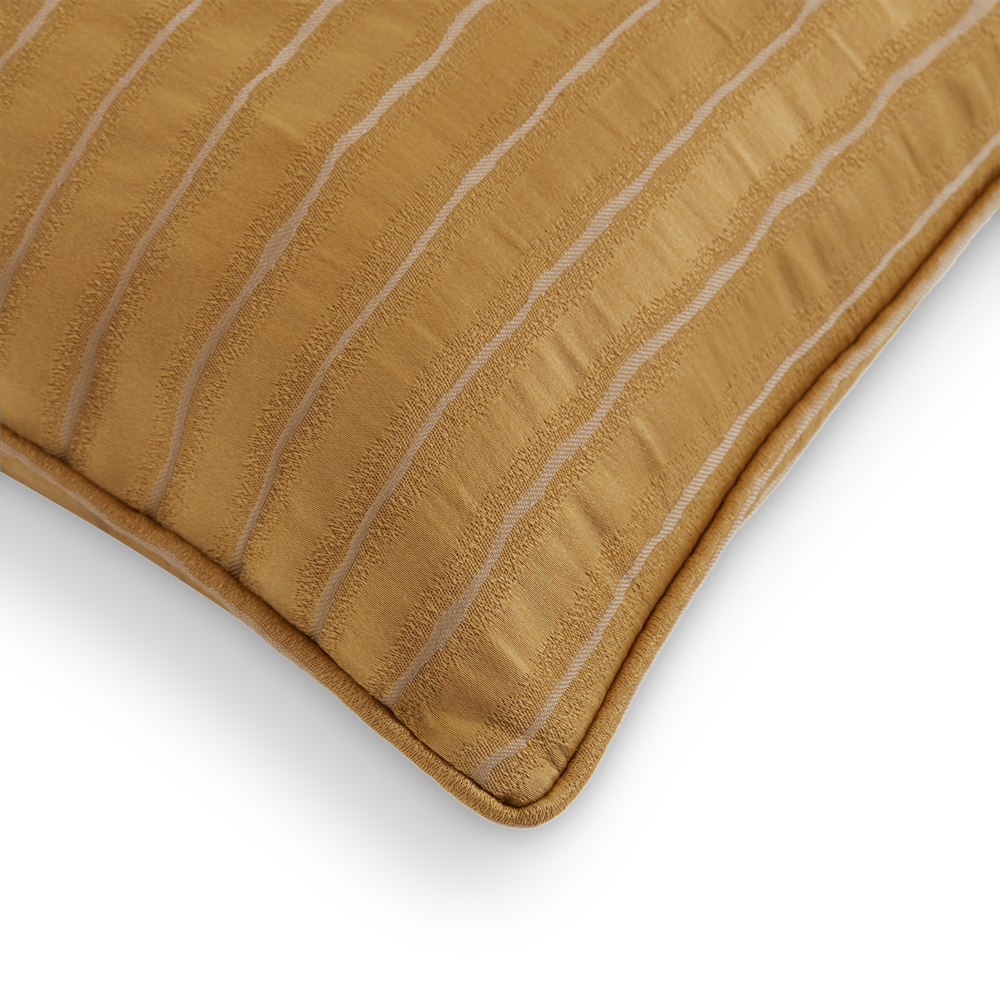 Pacific Cushion - Ochre, 1CM Edge Detail (CC0048)