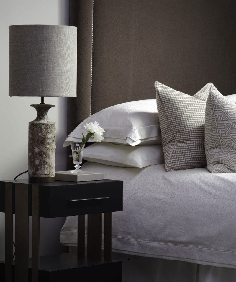 Lock Cushion - Silver, Self Piped (CC0036)