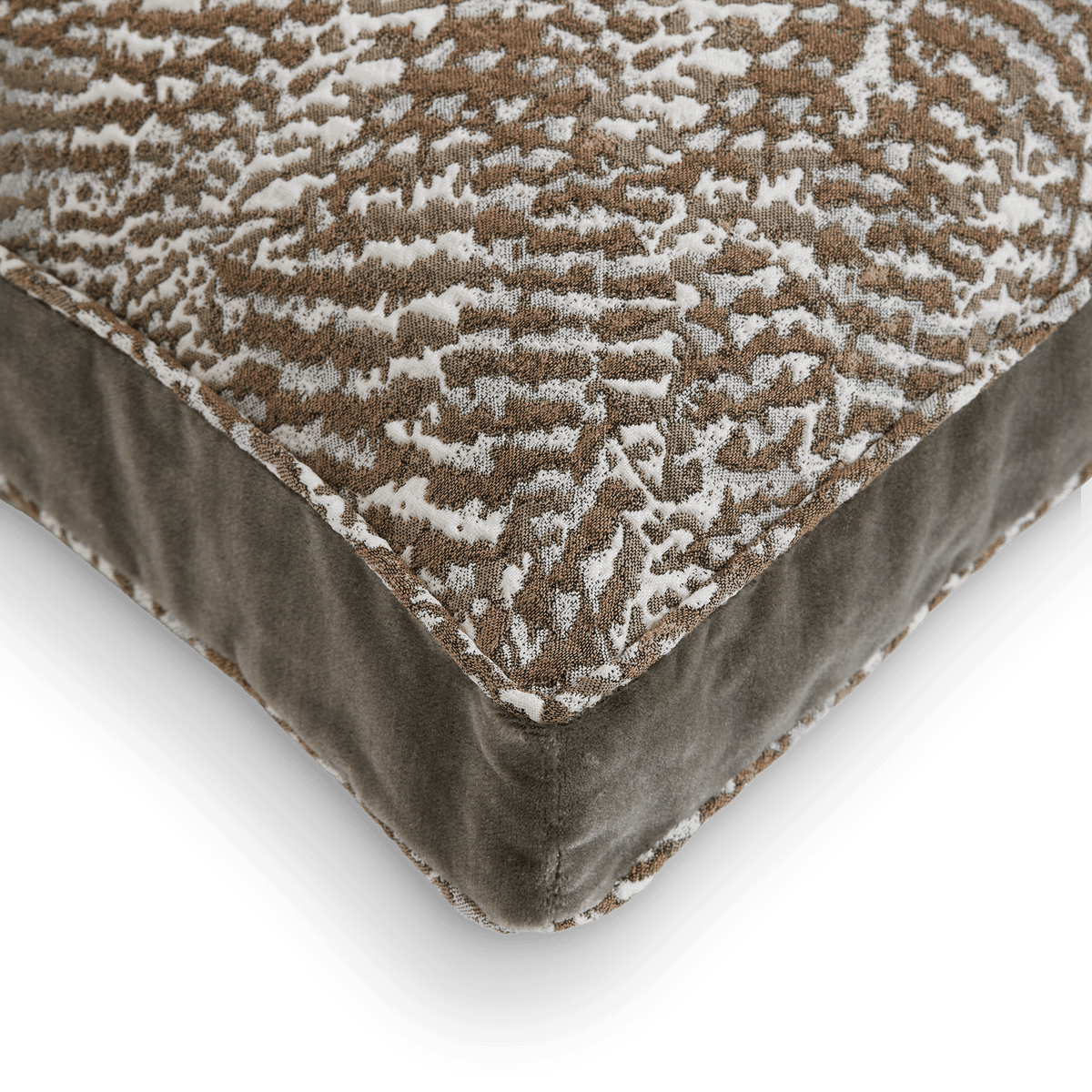 Zaki Box Cushion - Honey, 55x55 (CC0080)