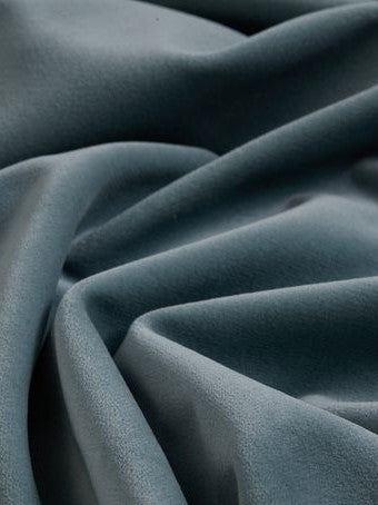 Fabric Sample - Cotton Velvet – Sky (SFSCOT01)