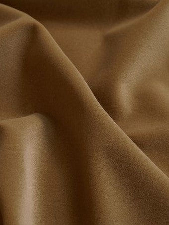 Fabric Sample - Cotton Velvet – Camel (SFSCOT04)