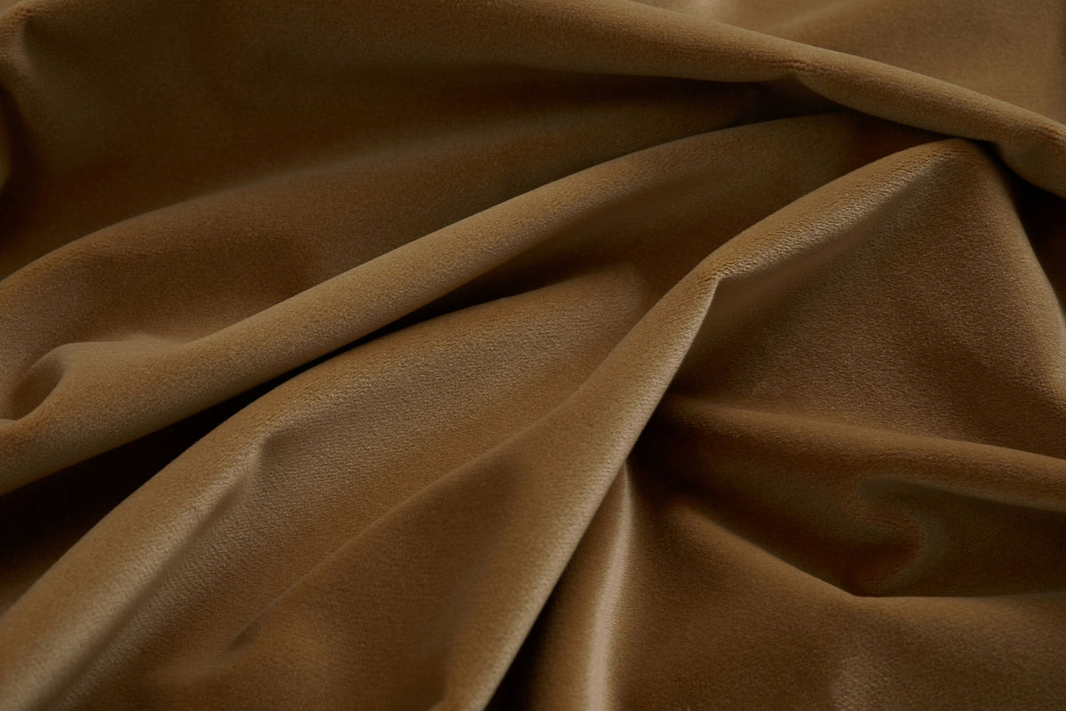 Cotton Velvet Fabric – Camel (COT04)