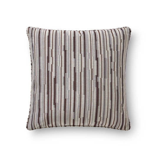Striata Cushion - Raisin, 55x55 (STRA03-55X55-SP)